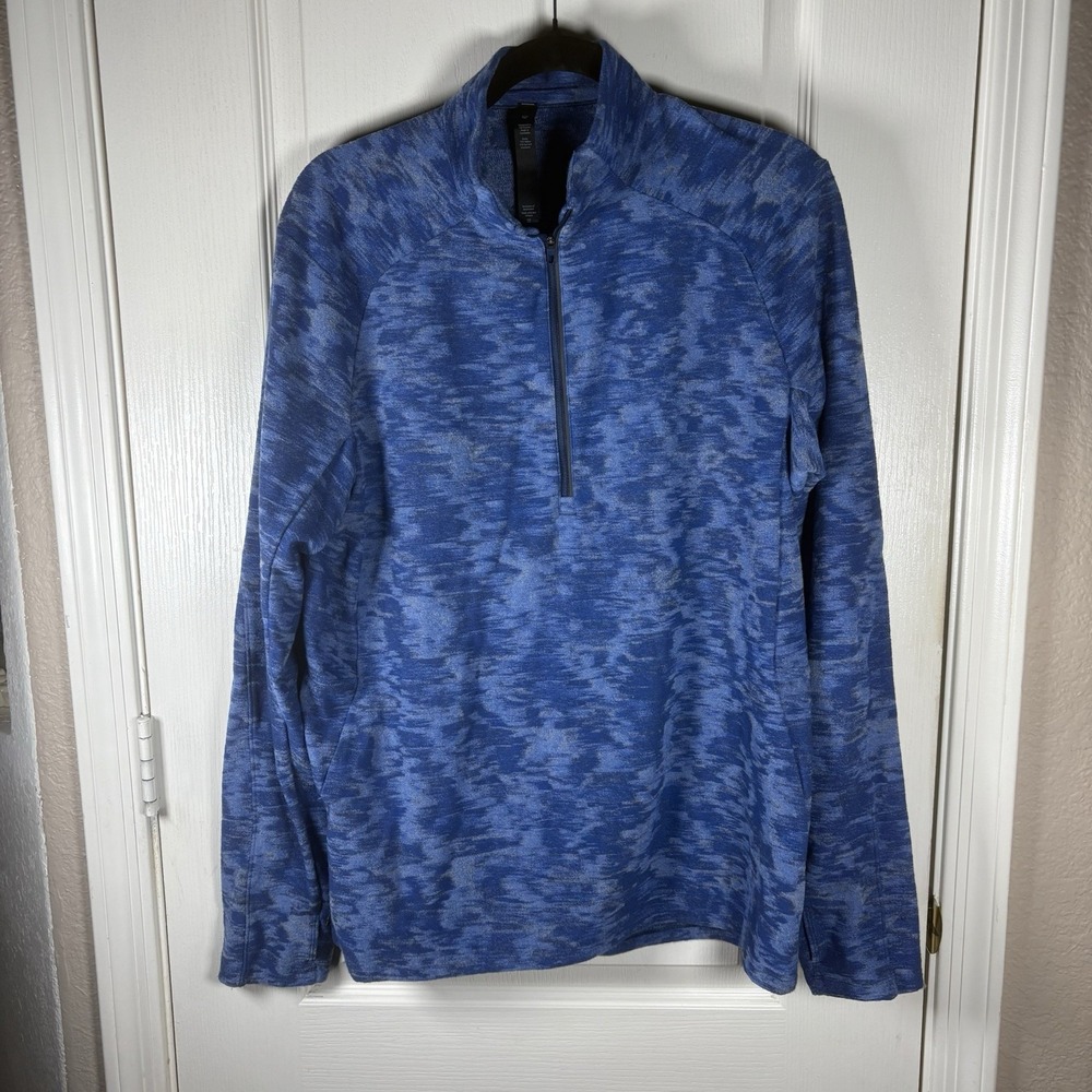 Lululemon Men's Large Quarter Zip Pullover – Buttery Soft, Long Sleeve Athletic